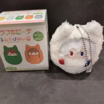 컬러풀 피치 [도누쿠] 호두 봉제 인형 마스코트 키링