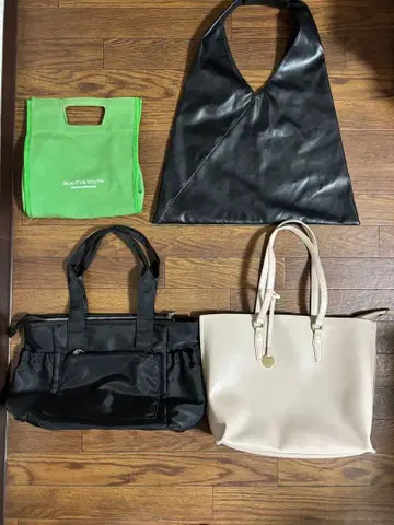 가방 4종 세트 유나이티드 애로우즈 / 오파크 클립 / 엘베 앙 도