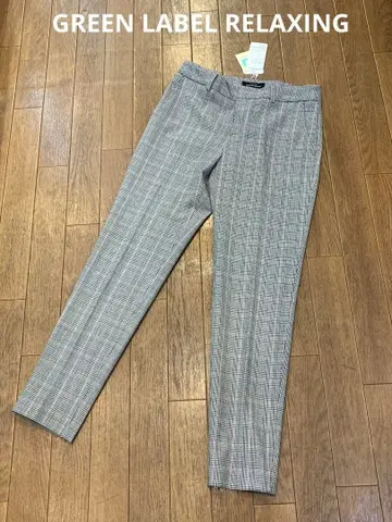 미사용 택 포함 GREEN LABEL RELAXING 스트레치 팬츠