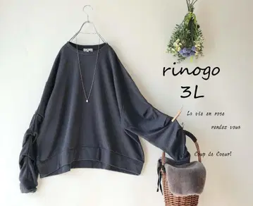 새상품 할인 3L*소매 주름 따뜻한 맨투맨 상의 가을/겨울 빅 사이즈