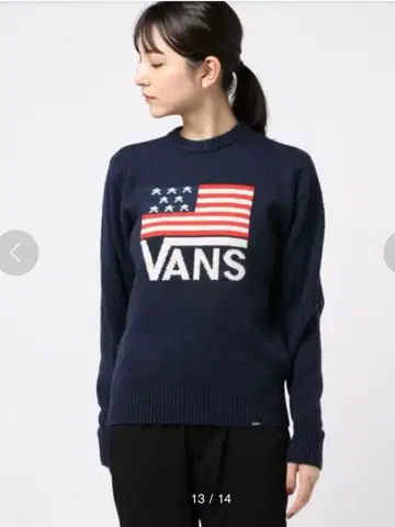 VANS 아메리칸 플래그 니트 VA18FW-GK02