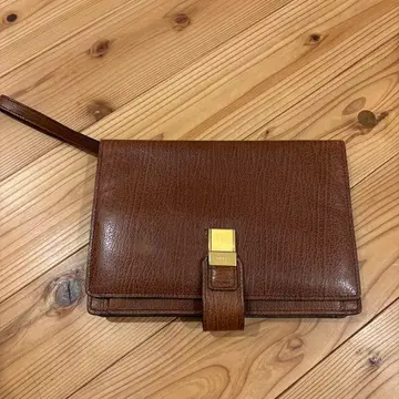 발리 Bally 브라운 가죽 클러치백 발리