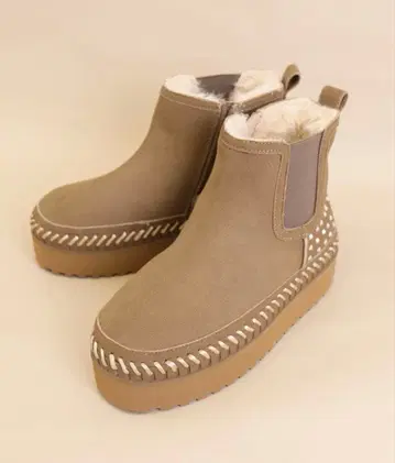 artemisbyDIANA 통굽 페이크 어그 부츠 [ M ]