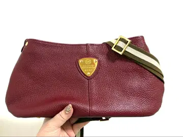 ATAO 치비 가죽 숄더백 보르도