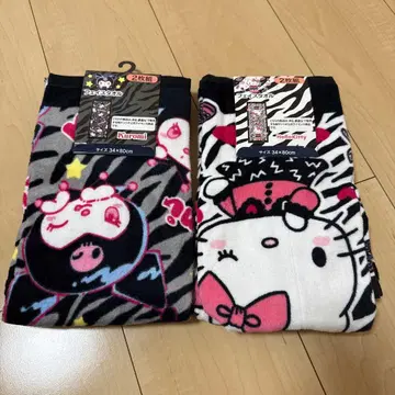 시마무라 제브라 쿠로미 제브라 키티 페이스 타월 키티 쿠로미 산리오