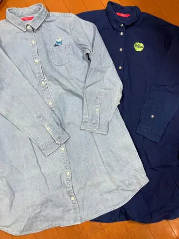 그라니프 데님 원피스 프리 2개 세트