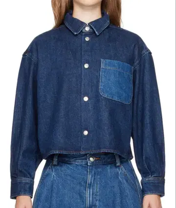 A.P.C. 데님 셔츠 오버 셔츠 데님 자켓