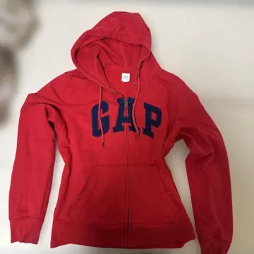 00s GAP 레드 후드 부착 후드티