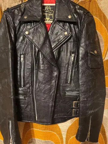 츠기하기점 더블 라이더스 자켓 36 사이즈 블랙