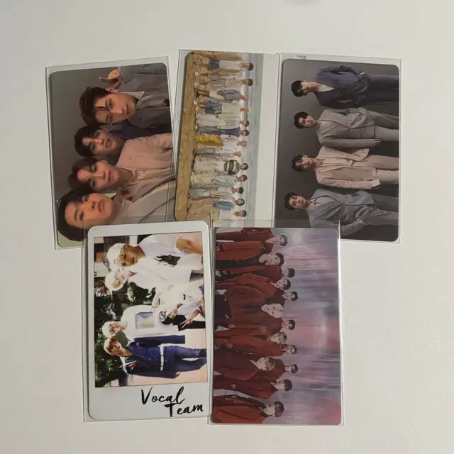 세븐틴 단체팀 포카 일괄양도