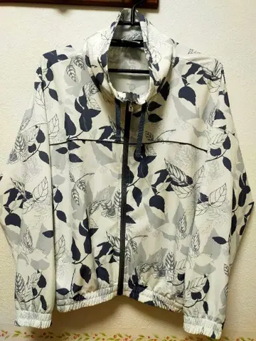 new balance 리프 무늬 풀 지퍼 자켓 S 사이즈