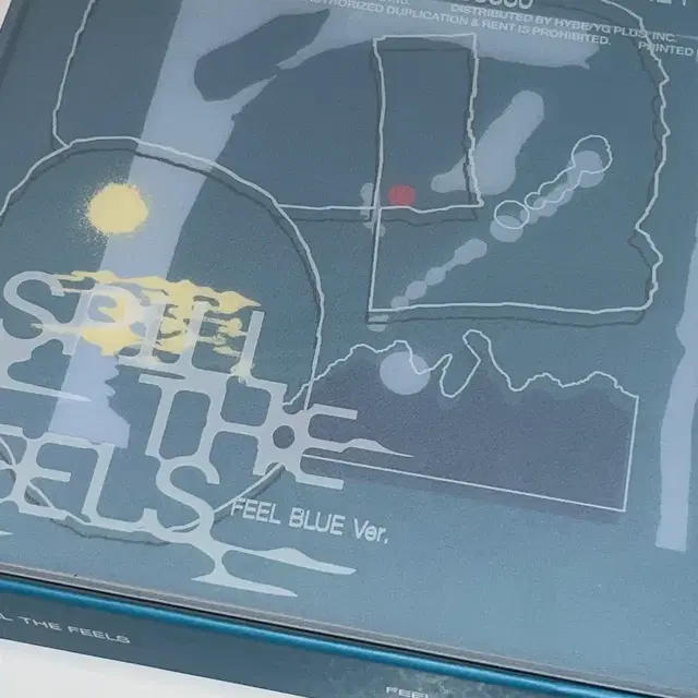 세븐틴 스필더필즈 필블루 버전