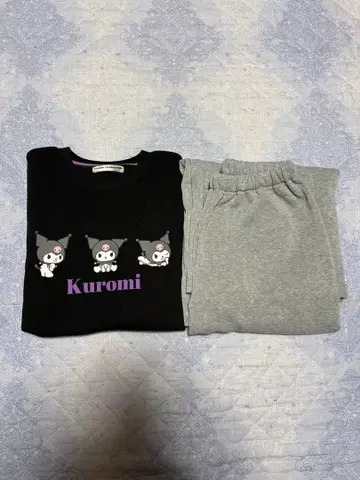 쿠로미 룸웨어 L 사이즈 속기모 미사용 새상품 산리오