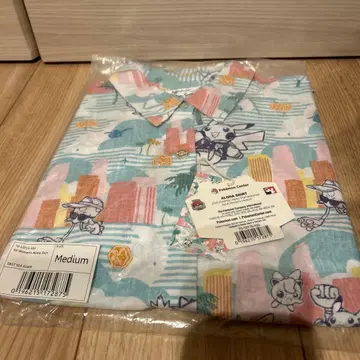 포켓몬 WCS2025 애너하임 레인스푸너 하와이안 셔츠 M 사이즈