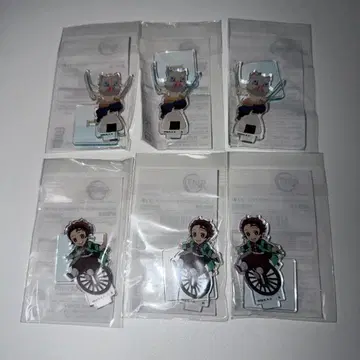 귀멸의 칼날  미니 캐릭터 카마도 탄지로 하시비라 이노스케 아크릴 스탠드