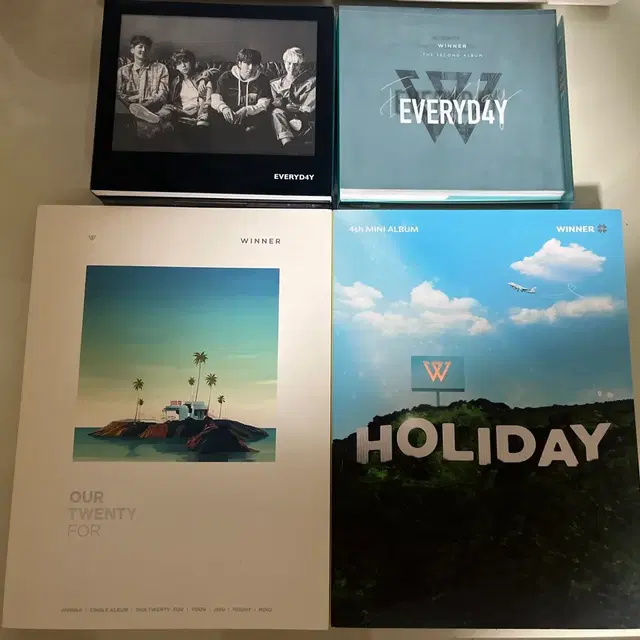 위너 앨범 등등