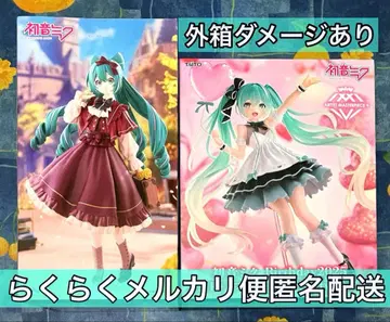 [ 하자품 ] 하츠네 미쿠 피규어 외부 박스 데미지 미개봉 새상품