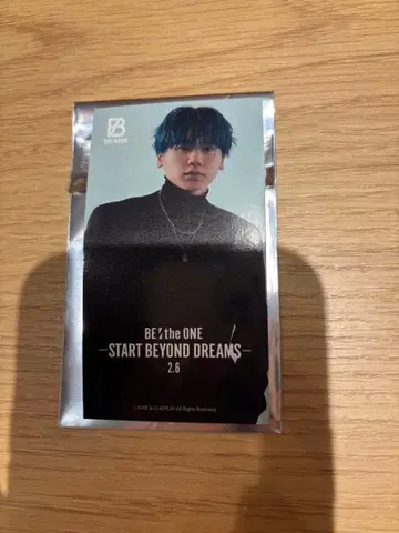 BE:FIRST BETHEONE 영화 티켓 특전 MANATO