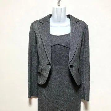 COUP DE CHANCE 원피스 수트 그레이 울 혼방