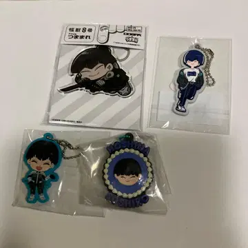 괴수 8호 호시나 소우시로 4종 레토팝 러버 키링 외