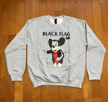 BLACK FLAG 맨투맨 M