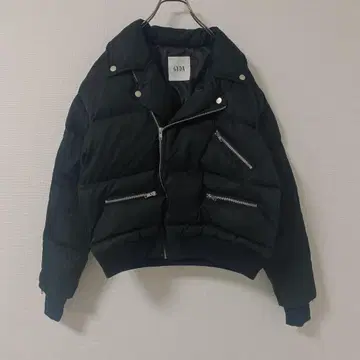 GYDA 제이다 충전솜 라이더 디자인 자켓 블랙