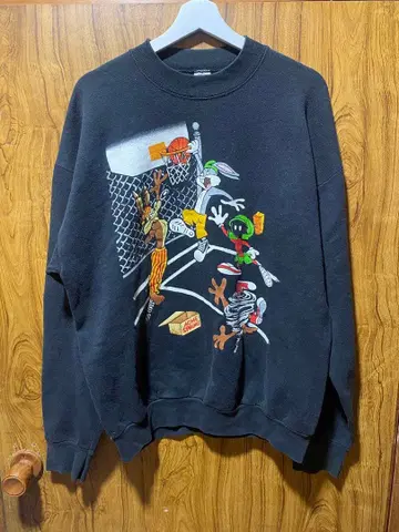 루니 툰즈 구제 의류 빈티지 맨투맨 xl