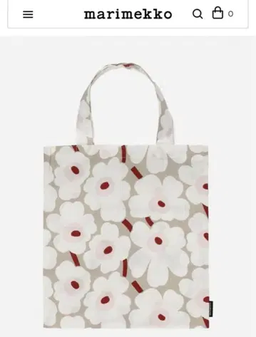 [ 일본 한정판 ] Mini Unikko 토트백