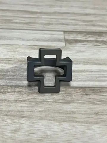 아이언 크로스 크로스 티타늄 반지 25호