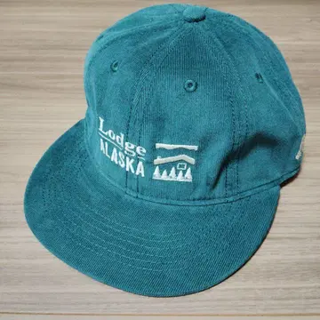 Lodge Alaska 코듀로이 캡 터콰이즈