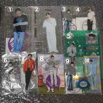 TREASURE 정우 아크릴 스탠드 아크릴 키링 묶음 판매