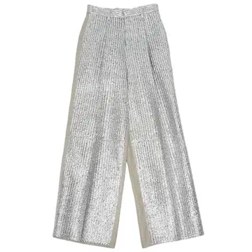 L0601S 새상품 AKIRANAKA 메탈릭 팬츠 2 아키라나카