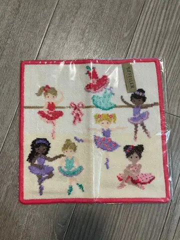 [ 새상품 ] FEILER 타월 손수건 셔닐 직조 발레리나