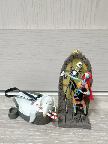 나이트메어 비포 크리스마스 오너먼트 2개 세트