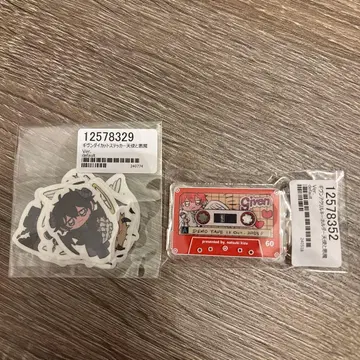 기븐 아크릴 키링 천사와 악마ver. 다이컷 스티커