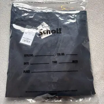 SCHOTT CHINO TROUSERS 블랙 32in