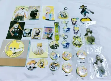 카가미네 렌 아크릴 스탠드, 캔뱃지, 키링, 브로마이드 묶음 판매