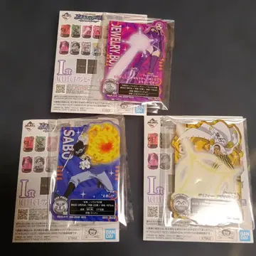 ONE PIECE 아크릴 스탠드 3종 세트