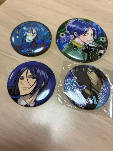 로쿠도 무쿠로 캔뱃지 세트