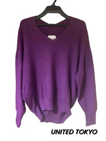 [ 새상품급 ] UNITED TOKYO V넥 니트