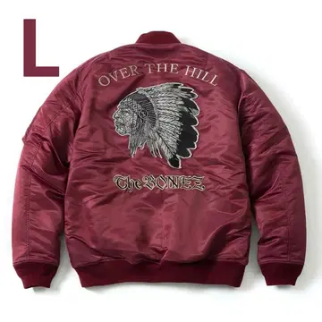 새상품 The Bonez 골드 MA-1 T$UYO$ 착용 모델