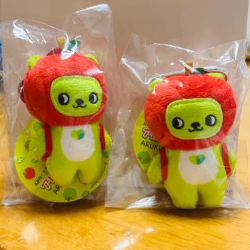 봉제 인형 키링 아루쿠마 나가노 카라비너 포함 2개