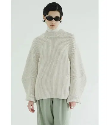 OVER FORM SLEEVE KNIT TOPS