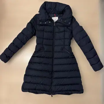 [ 새상품급 ] MONCLER 네이비 롱 다운 플라메트 0