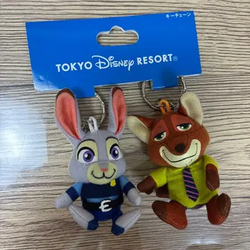 주토피아 페어 키체인 닉 주디