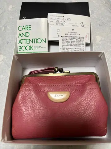 Dakota 접이식 지갑 핑크