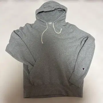 Champion 그레이 후드 부착 맨투맨 L 사이즈 챔피온