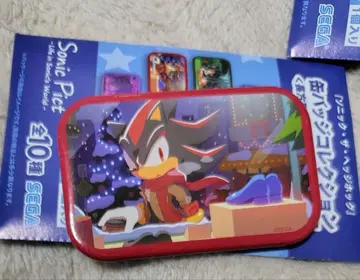 소닉 쉐도우 캔뱃지 SONIC PICT 세가 스토어