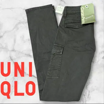 [ 새상품 ] UNIQLO 유니클로 스키니 핏 카고 팬츠 다크 그레이