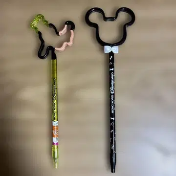 홍콩 디즈니랜드 미키마우스 구피 볼펜 세트